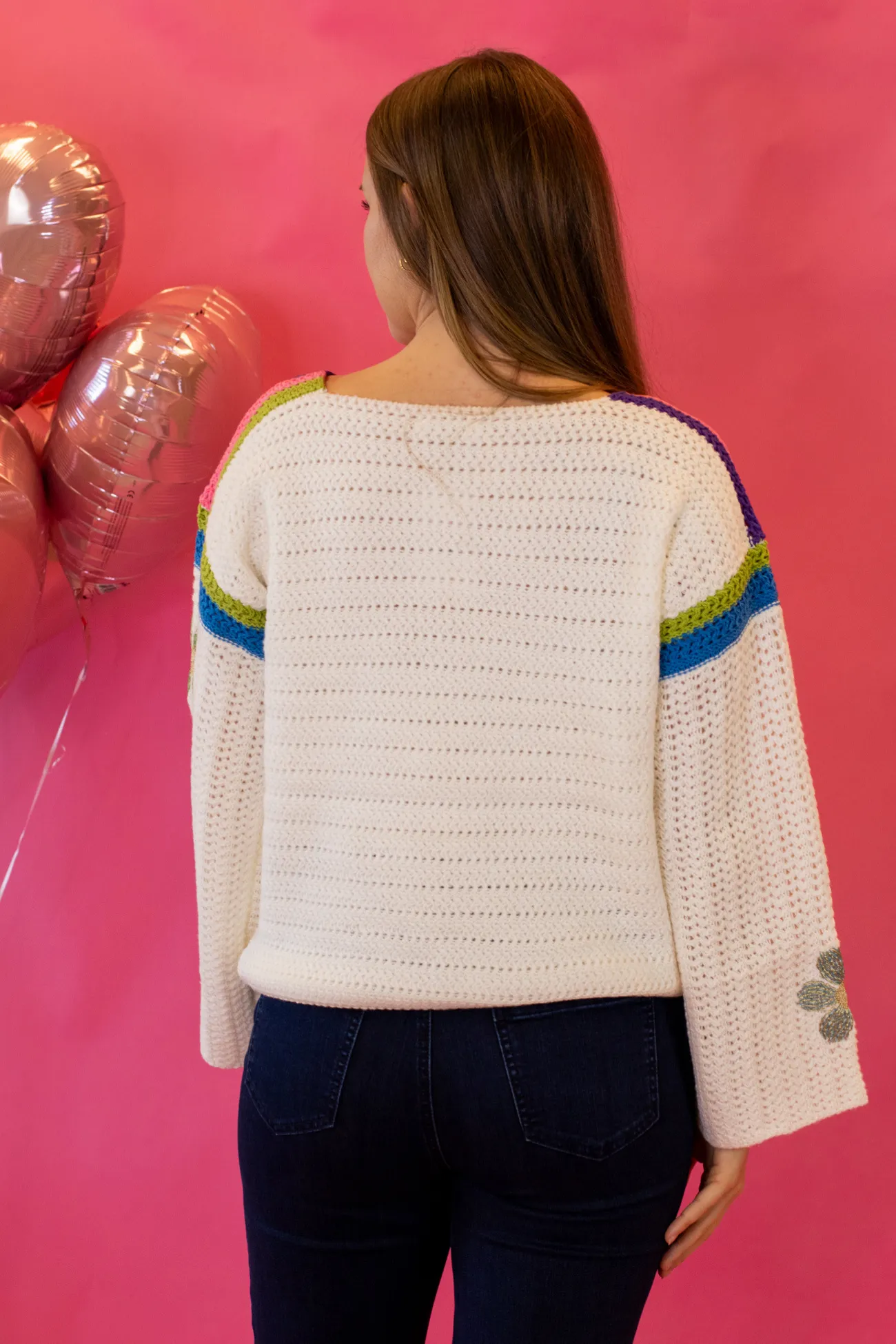 New Beginnings Bloom Sweater