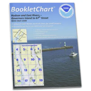 NOAA BookletChart 12335: Hudson and East Rivers Governors Island to 67th Street