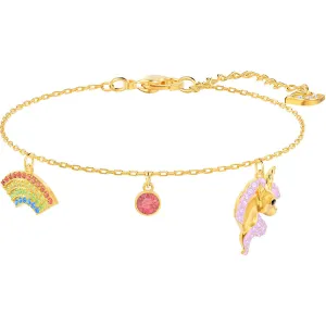 Out of this World Unicorn Multi-Colored Gold Plating Bracelet