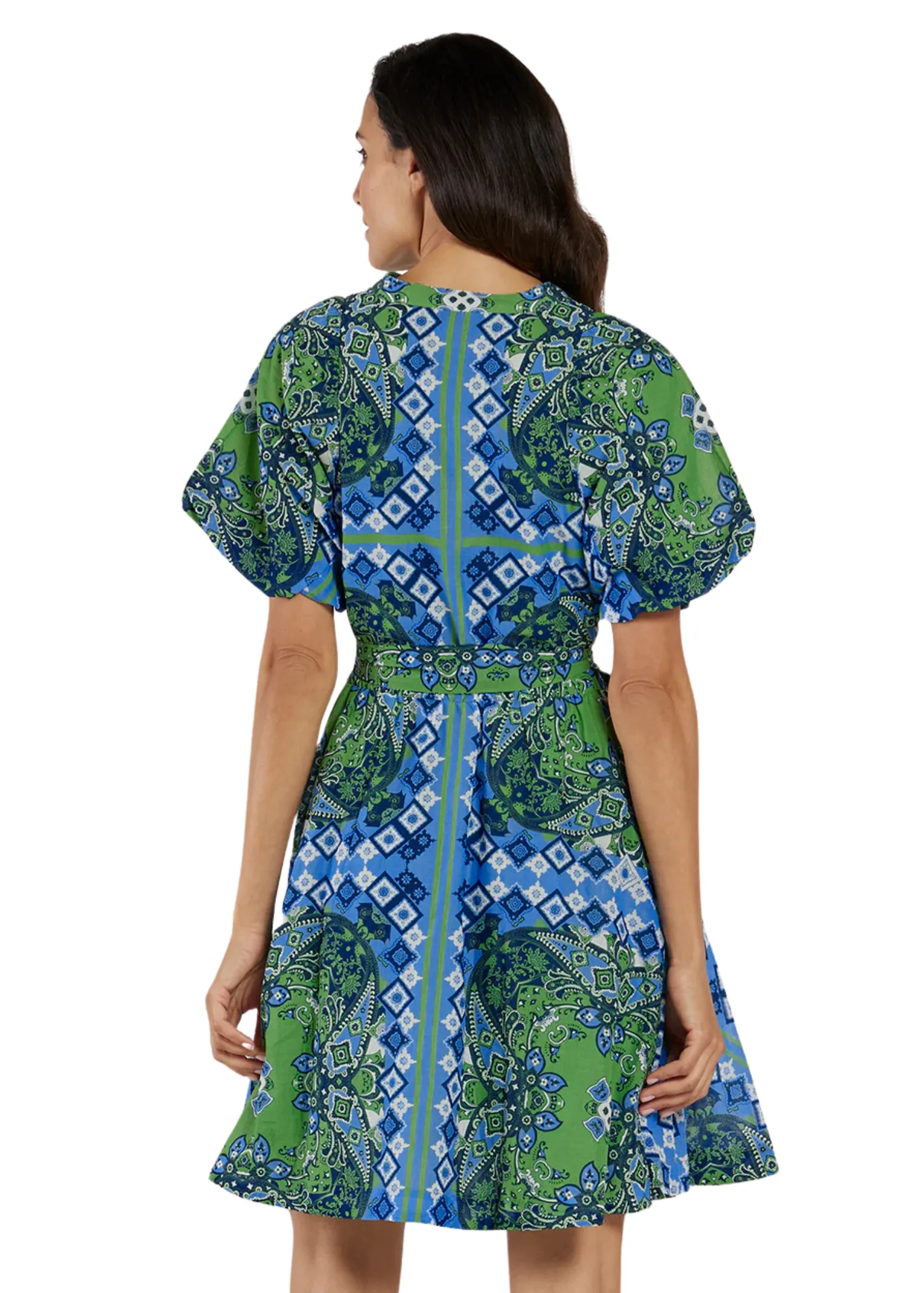 PAISLEY DRESS - BONITA SCARF