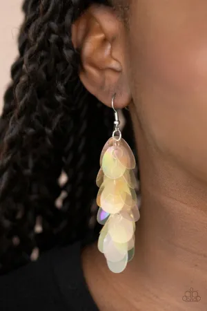 Paparazzi Stellar In Sequins - Multi Sequin Earrings