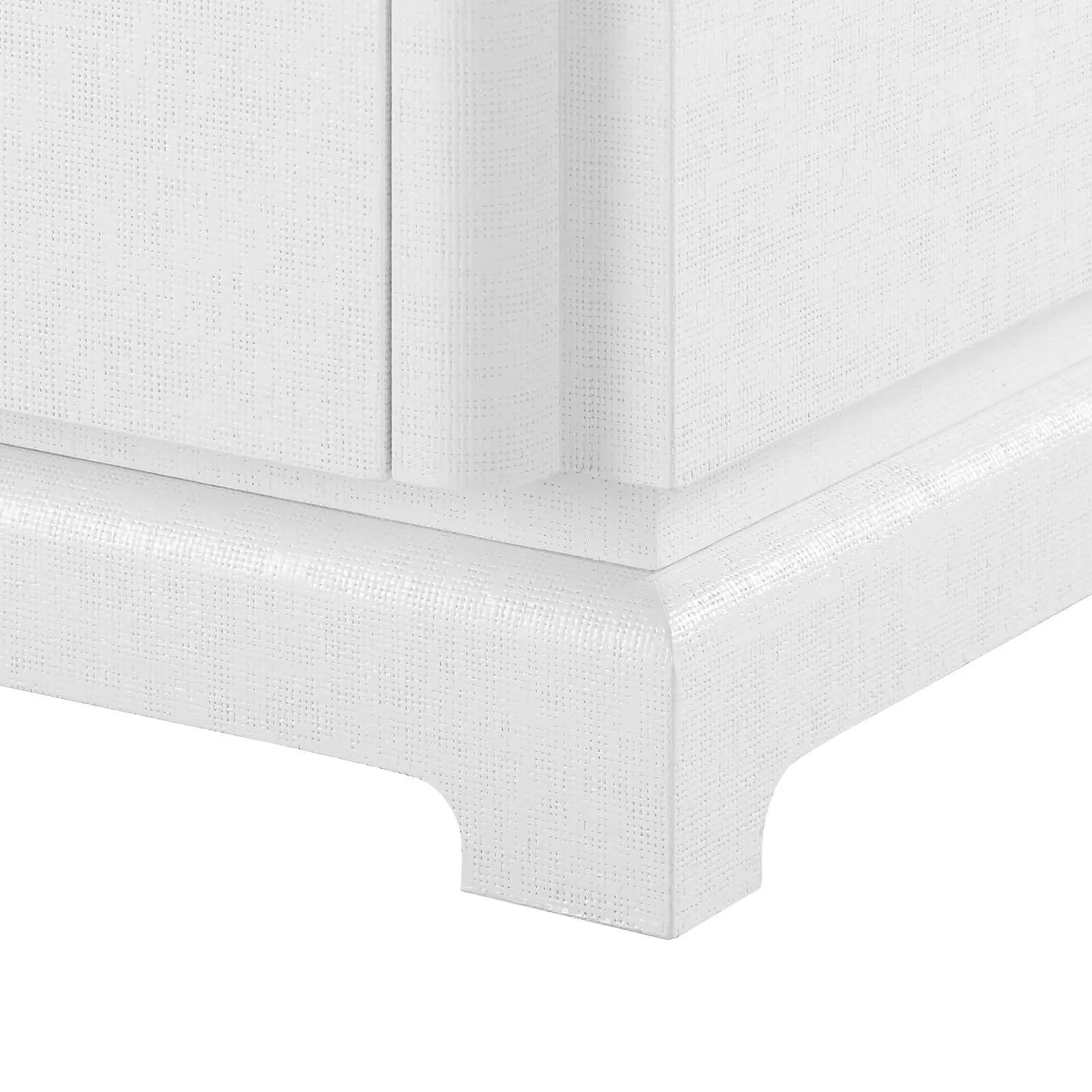 Pavel 3-Drawer Side Table / Chiffon White