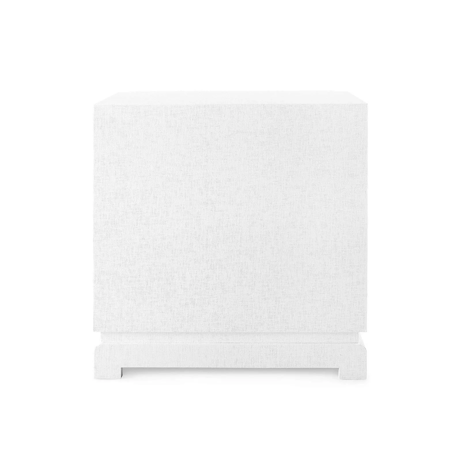Pavel 3-Drawer Side Table / Chiffon White