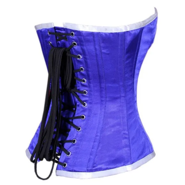 Payton Lycra Net Neck Band Authentic Overbust Corset