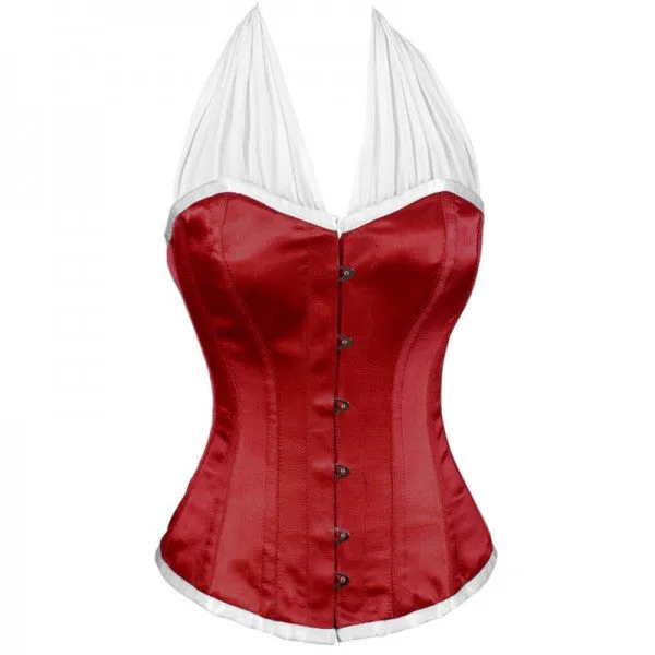 Payton Lycra Net Neck Band Authentic Overbust Corset