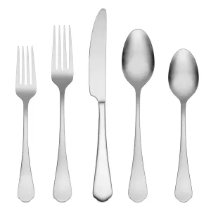 Posy Satin 20-Piece Flatware Set