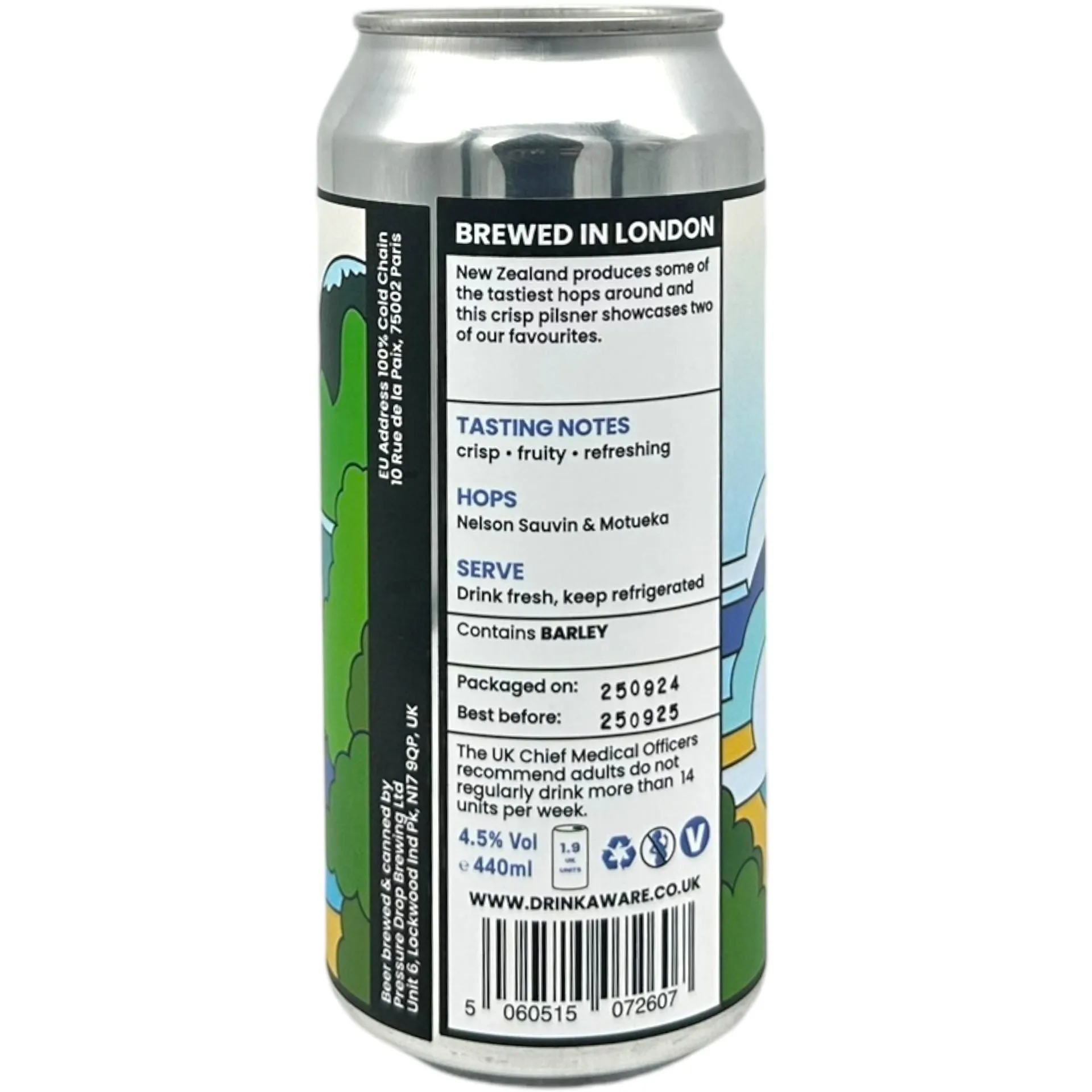 Pressure Drop New Zealand Pils