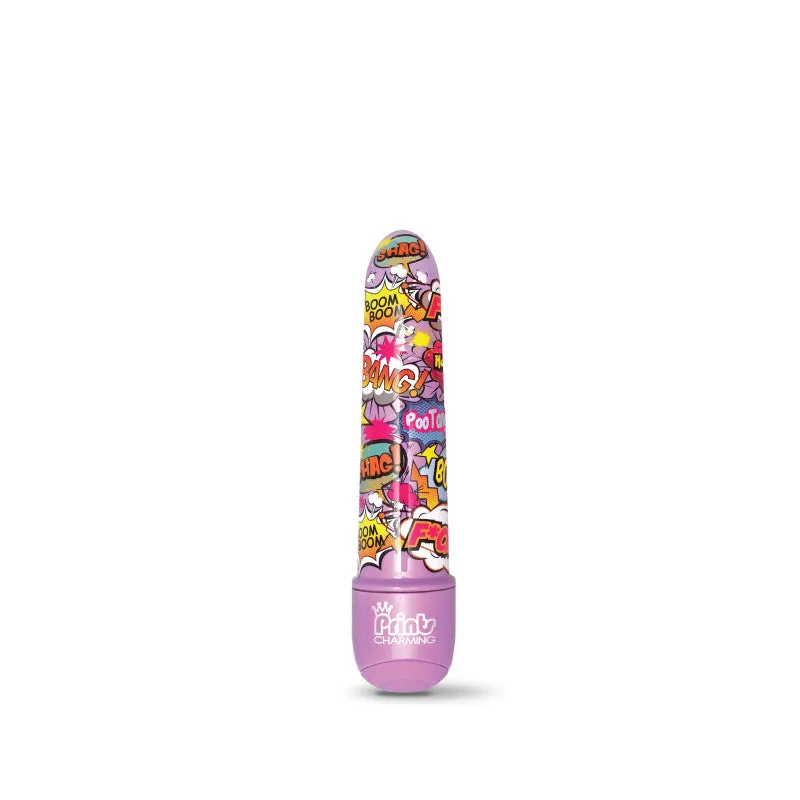 Prints Charming Pop Tease 5 Inch Mini Vibe - Fuck  Purple