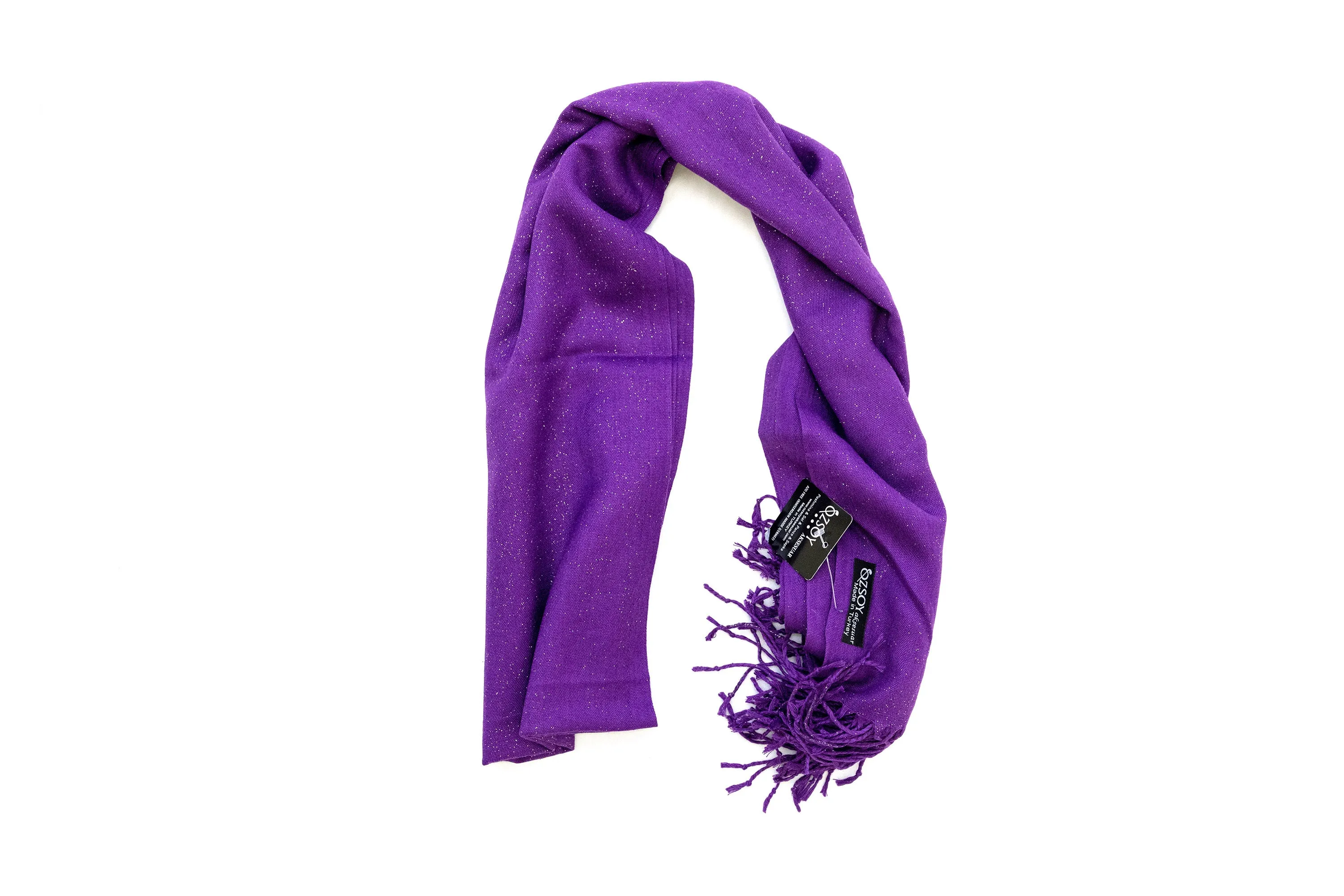 Purple Chiffon Dupatta - Scarf