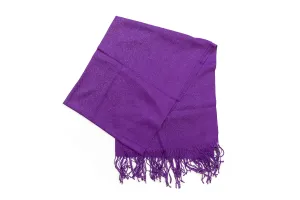 Purple Chiffon Dupatta - Scarf