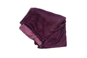 Red Velvet Chiffon Dupatta - Scarf