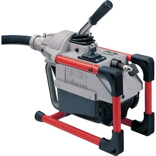 Ridgid 66517 Machine with A-1 Operator's Mitt, A-12 Pin Key, and A-60-12 Rear, Guide Hose, Plus: A-61 Tool Kit and A-62 Cable Kit