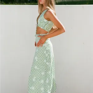 Sabo Skirt Cambelle Gingham - Tags Attached