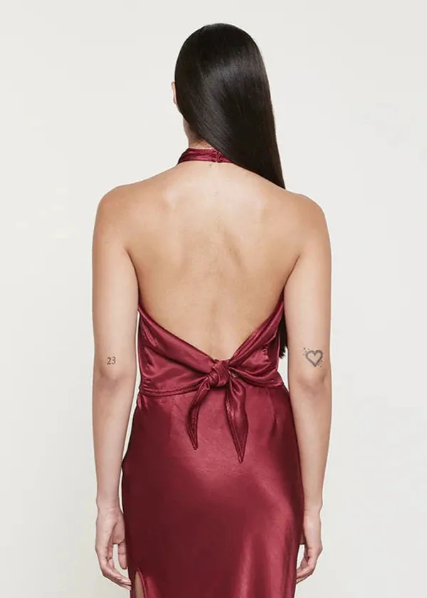Satin Halter