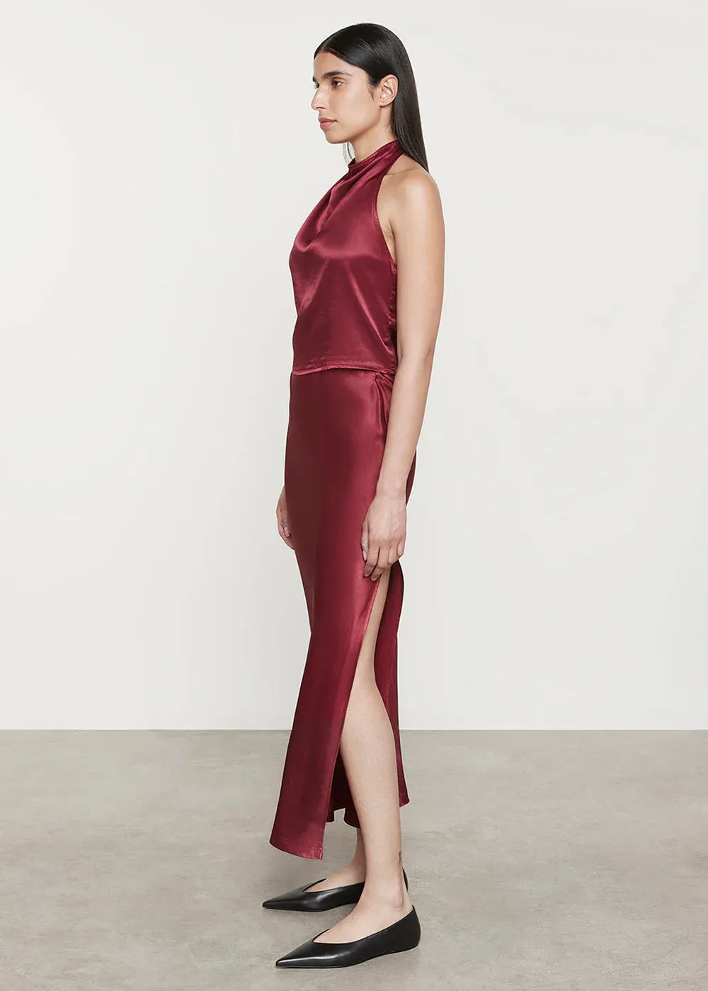 Satin Halter