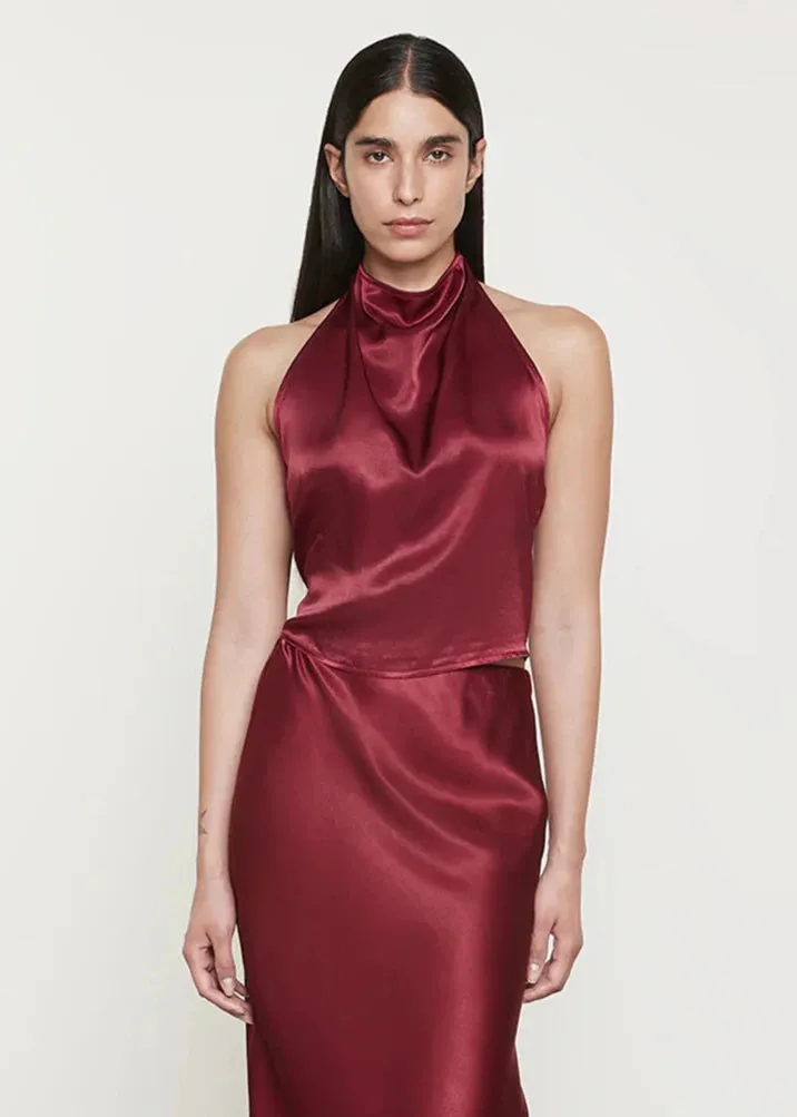 Satin Halter