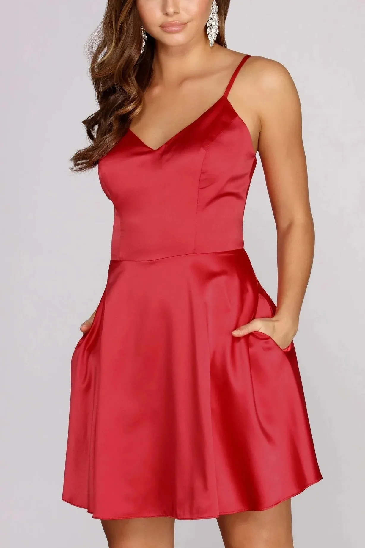 Satin Party Dress