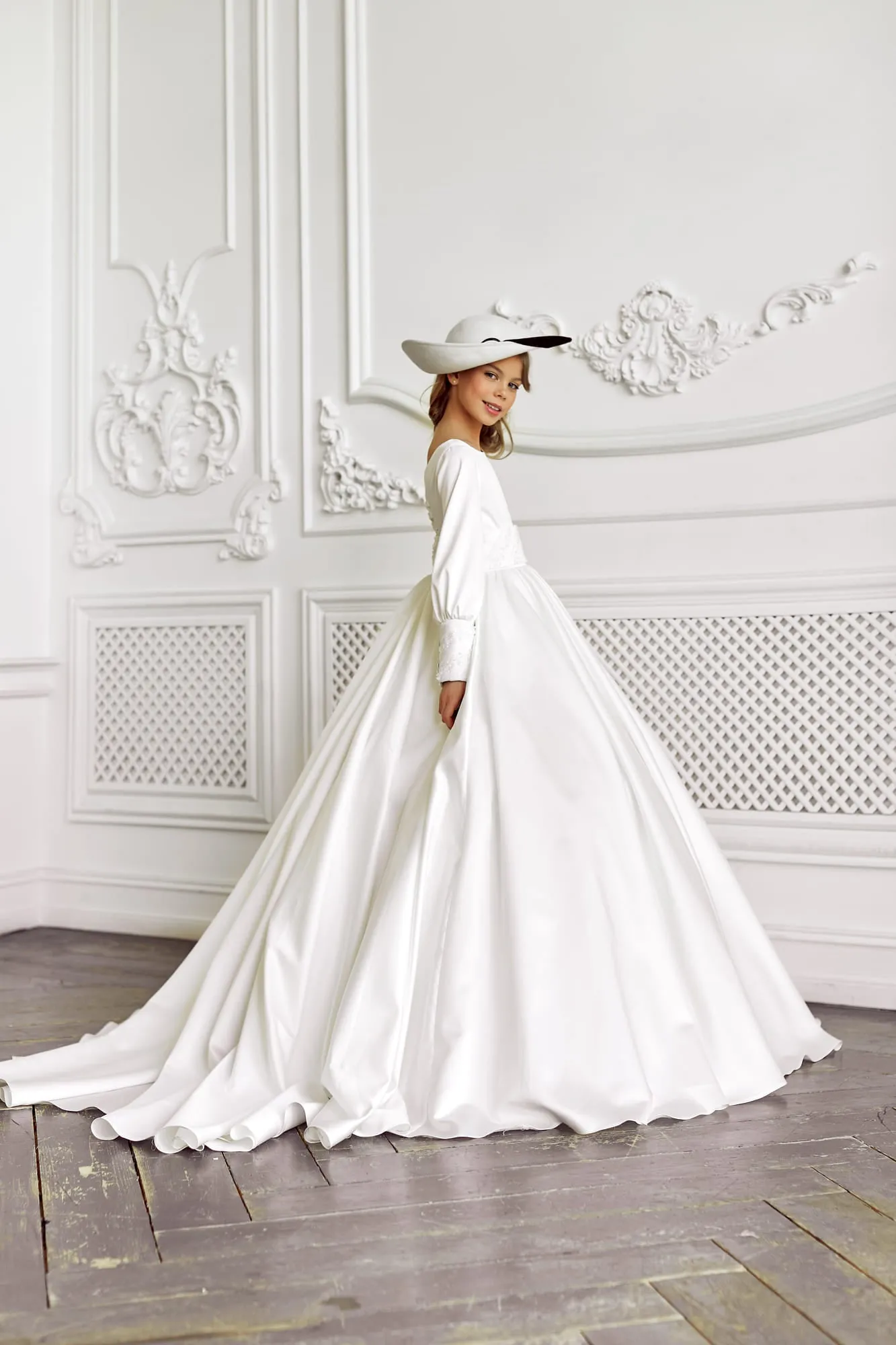 Silvia Catholic First Communion dress