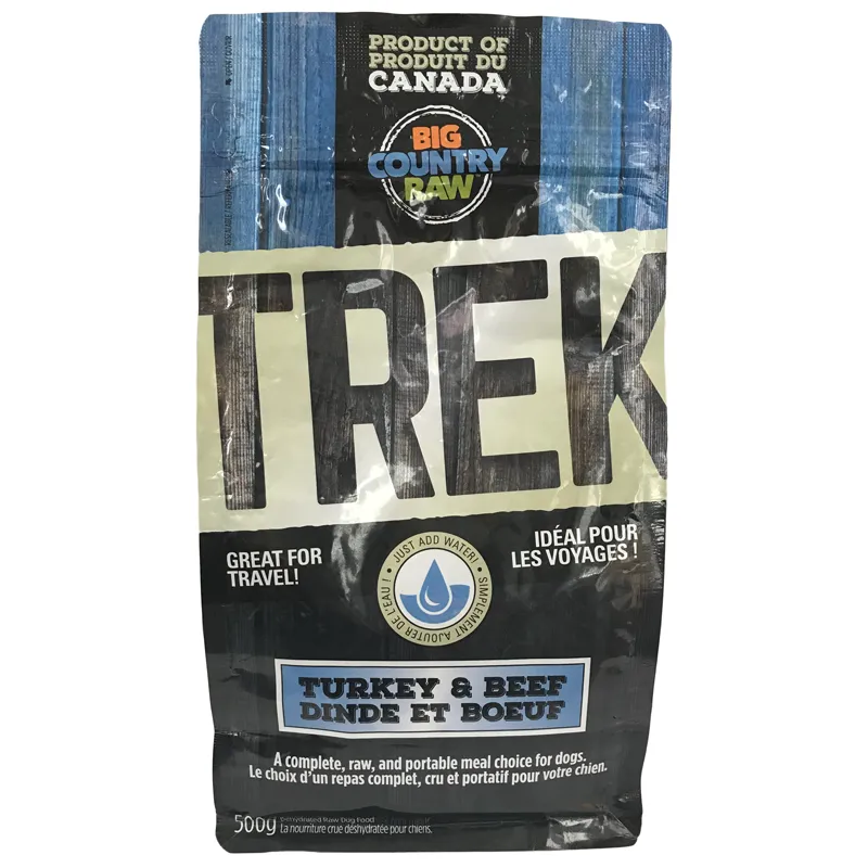 SPECIAL ORDER Big Country Raw TREK - Turkey & Beef Formula - 500g