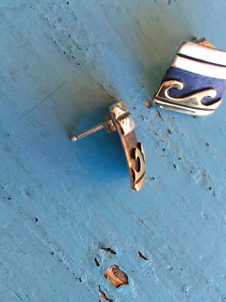 Square Post Earrings by Tommy   Rosie Singer