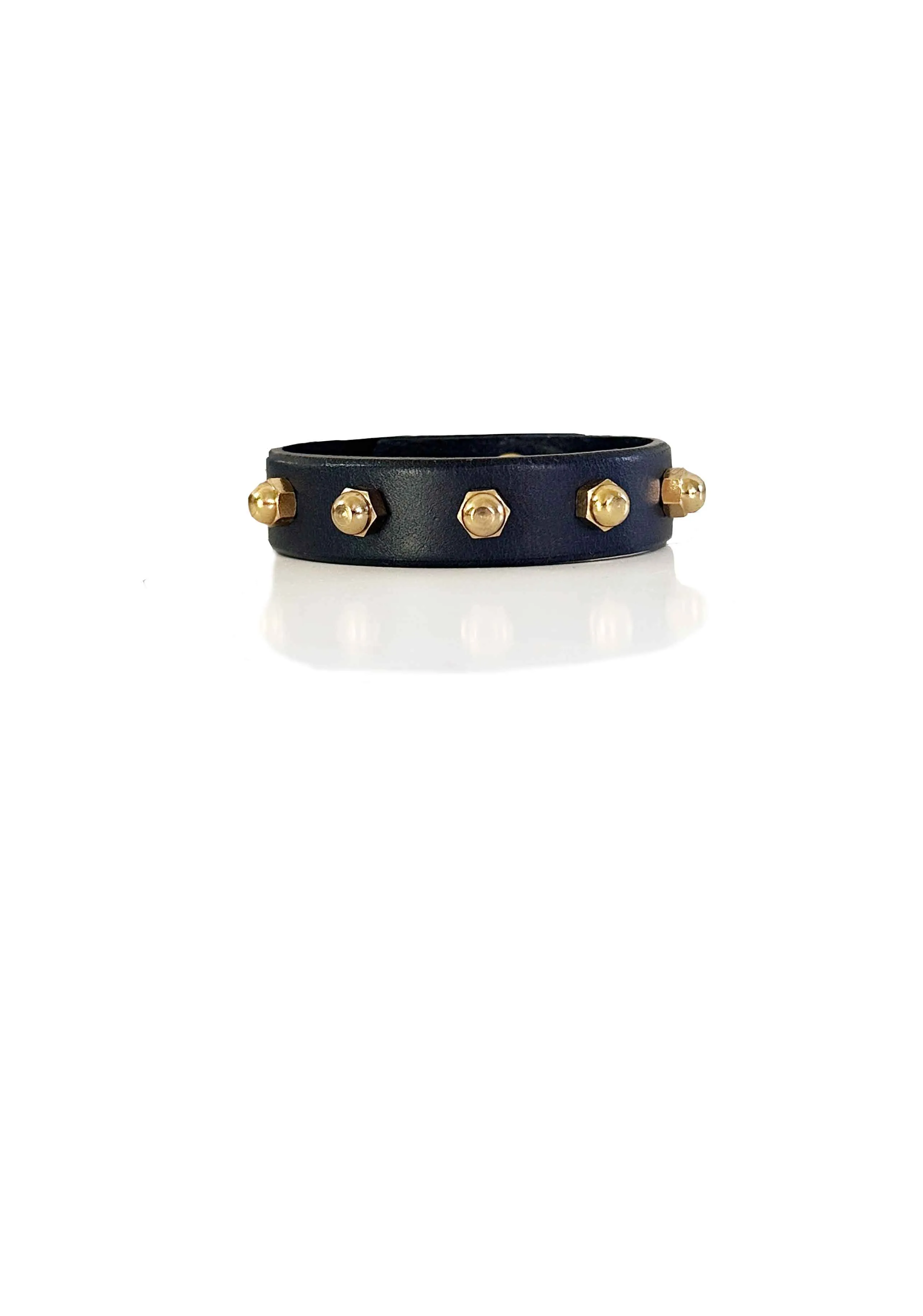 Stacking Stud Bracelet, Navy
