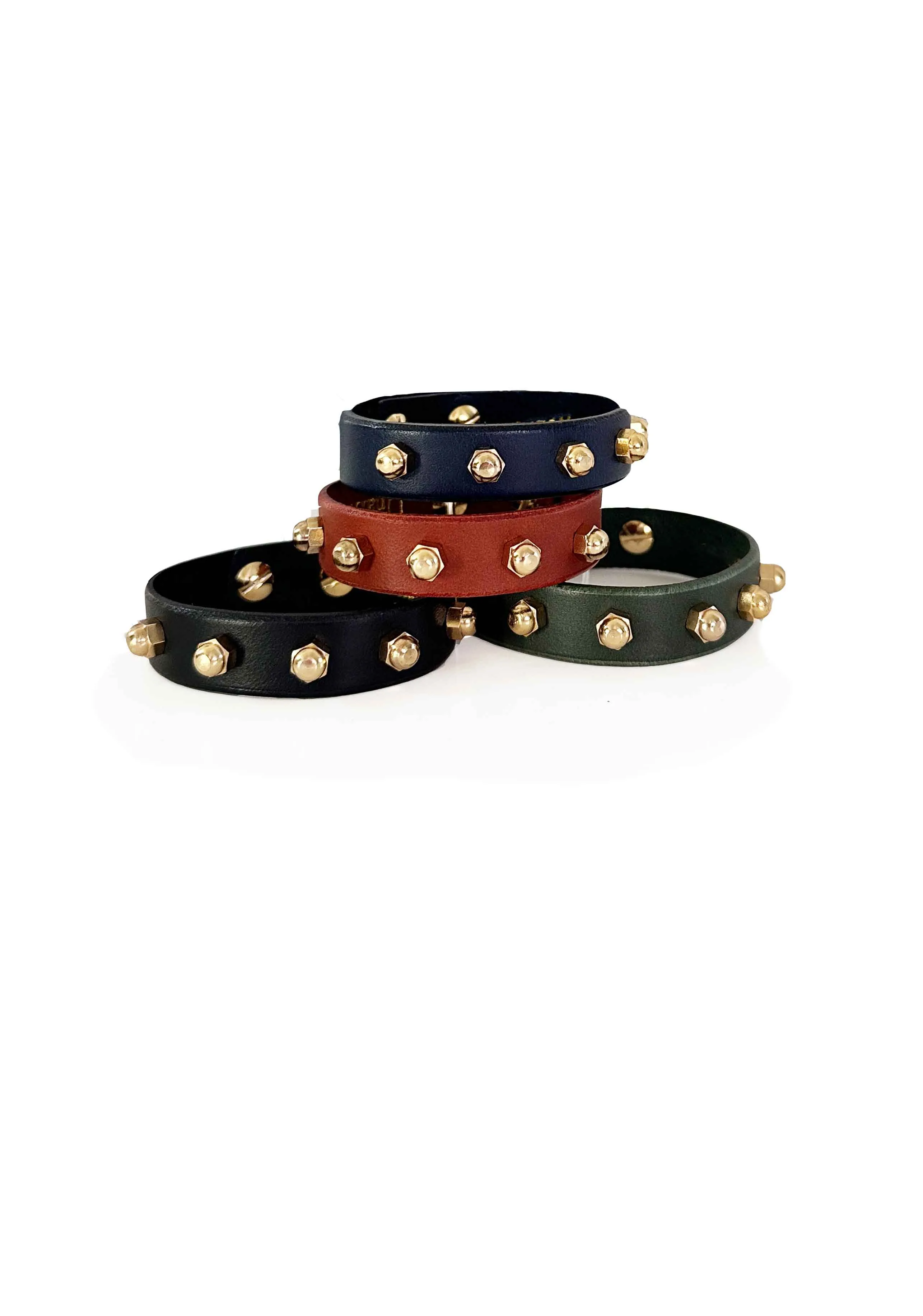 Stacking Stud Bracelet, Navy