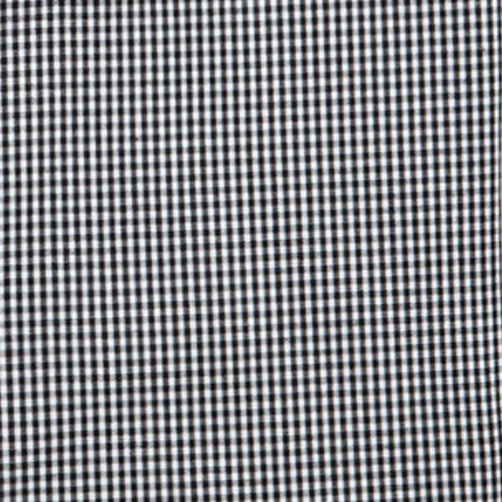 Stretch Gingham - Black