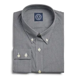 Stretch Gingham - Black