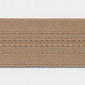Stripe Satin Ribbon #27 Antique Gold
