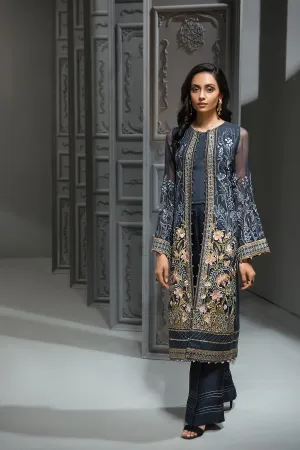 Stylish Pakistani Chiffon Designer Dress for Party #J4352