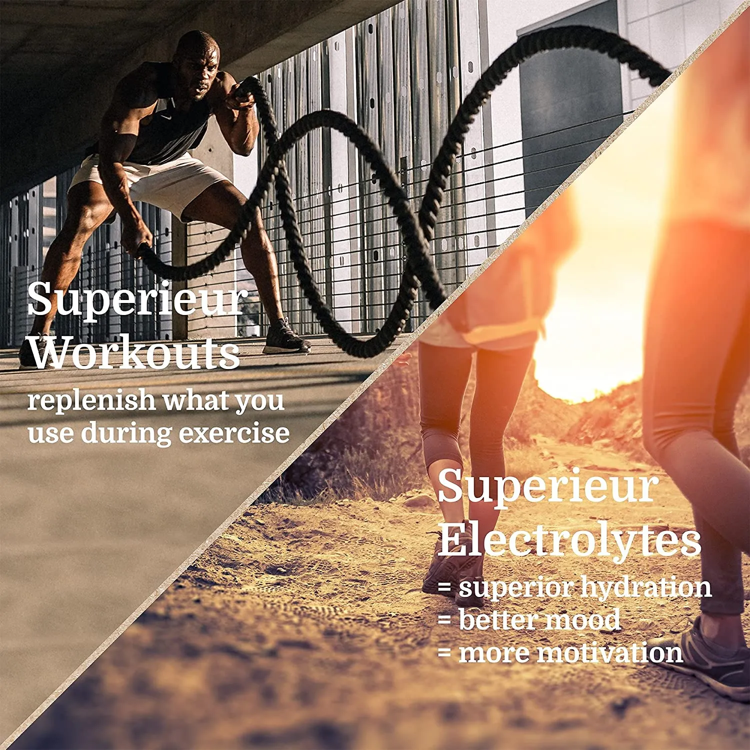 Superieur Electrolytes - Lime Blueberry Flavor (Canister)