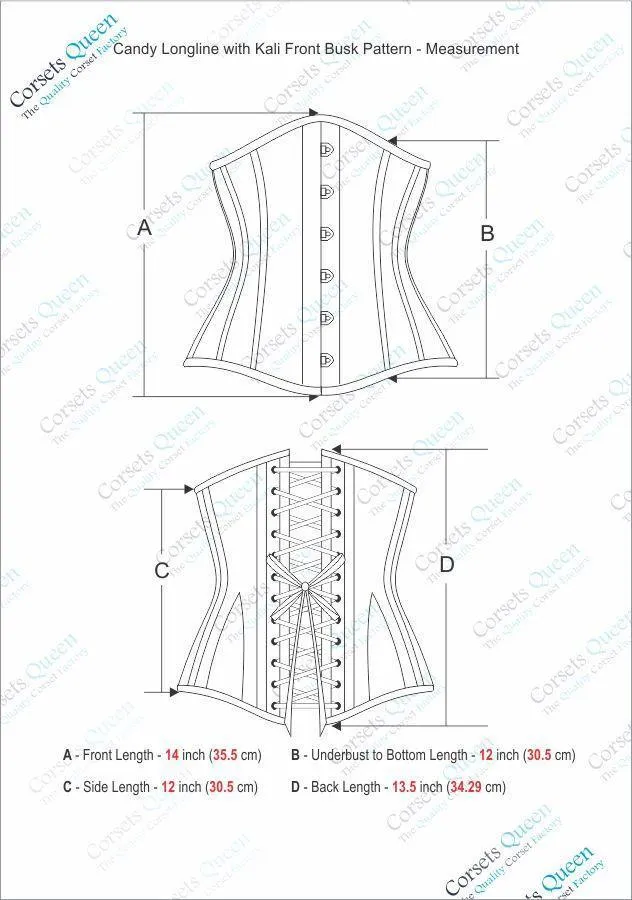 Terry Underbust Corset