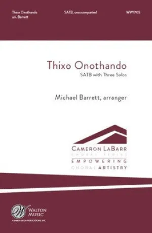 THIXO ONOTHANDO SATB/3 SOLOS