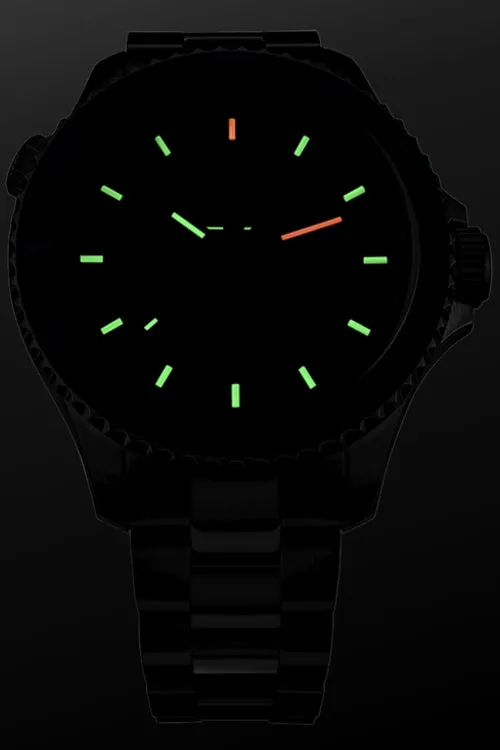 Traser P67 Super-Sub 500 Meter TRITIUM Professional Dive Watch,  Black Dial 109378