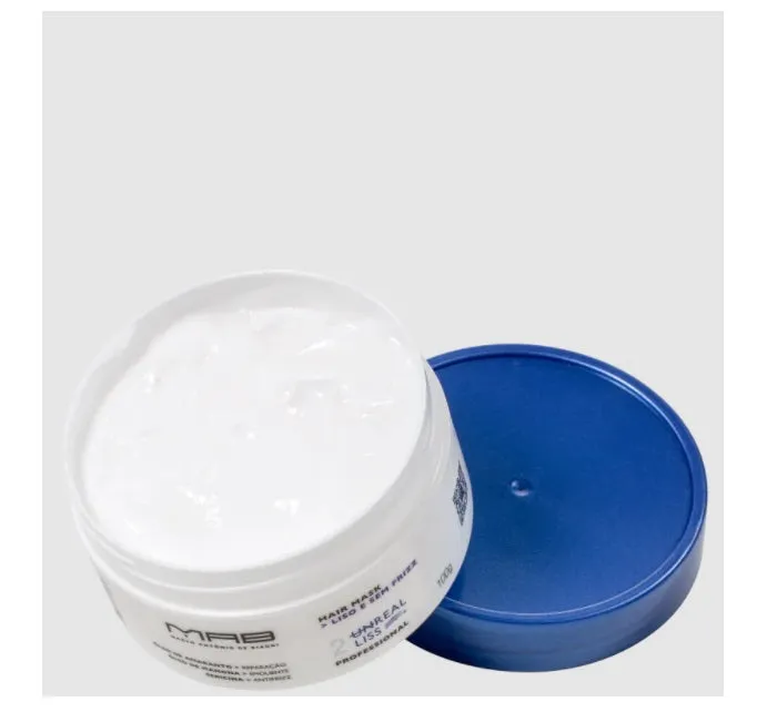 Unreal Liss Frizzy Hair Friz Control Smooth Oils Blend Treatment Mask 100g - MAB