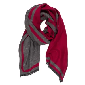 Viscose Men Scarves (Red)