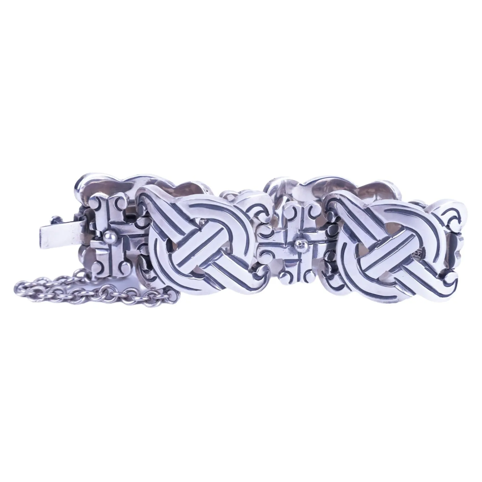 William Spratling (Authorized replica) - Large Silver Bracelet