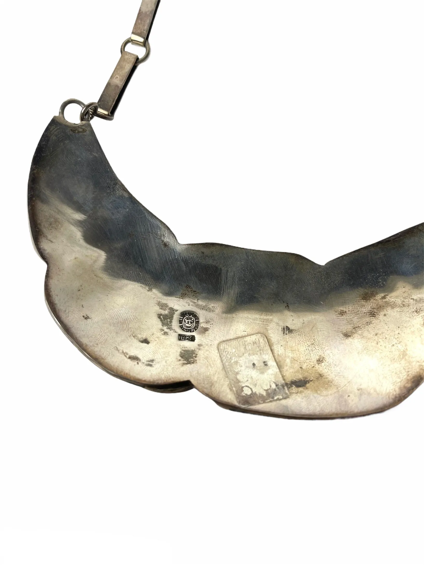 William Spratling (Authorized replica) - Sterling Silver "Croissant" Necklace