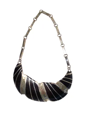 William Spratling (Authorized replica) - Sterling Silver "Croissant" Necklace
