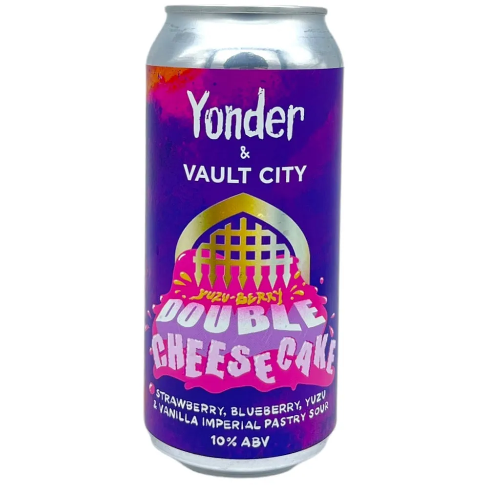 Yonder x Vault City Yuzu Berry Double Cheesecake